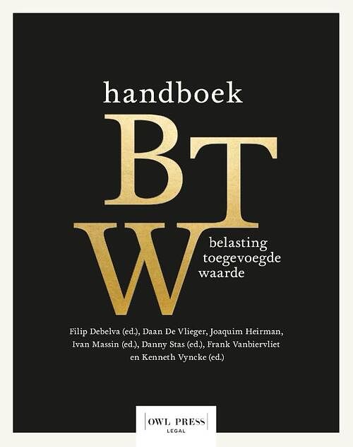 Foto van Handboek belasting toegevoegde waarde? - daan de vlieger - paperback (9789464759723)