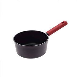Foto van Steelpan/sauspan - alle kookplaten geschikt - zwart - dia 19 cm - steelpannen