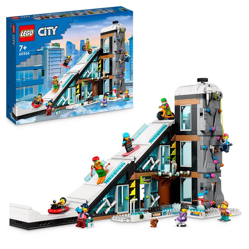 Foto van Lego city ski- en klimcentrum 60366