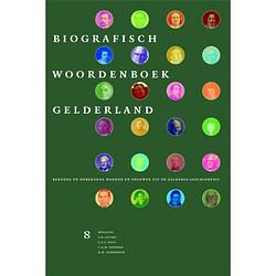 Foto van Biografisch woordenboek gelderland / deel 8 -