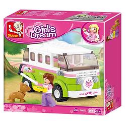 Foto van Sluban girls dream: kampeerwagen (m38-b0523)