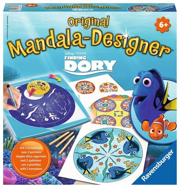 Foto van Ravensburger midi mandala 2in1 finding dory