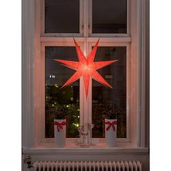 Foto van Konstsmide 2982-185 kerstster gloeilamp, led oranje geborduurd, uitgestanst motief, schakelaar