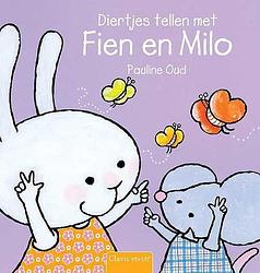 Foto van Diertjes tellen met fien en milo - pauline oud - hardcover (9789044819960)