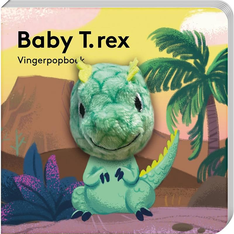 Foto van Vingerpopboekje baby t-rex