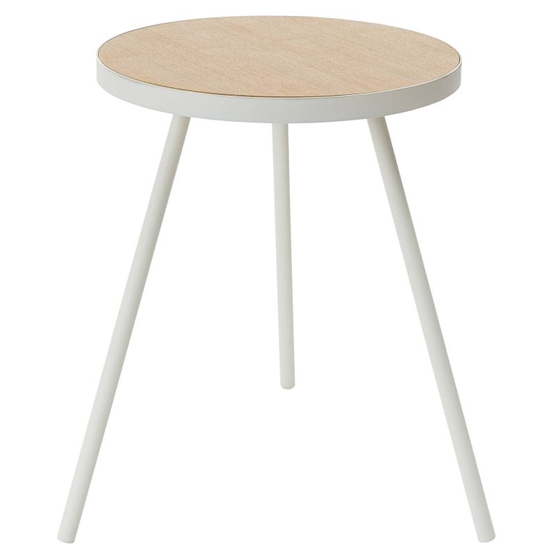 Foto van Yamazaki round side table - tower - white