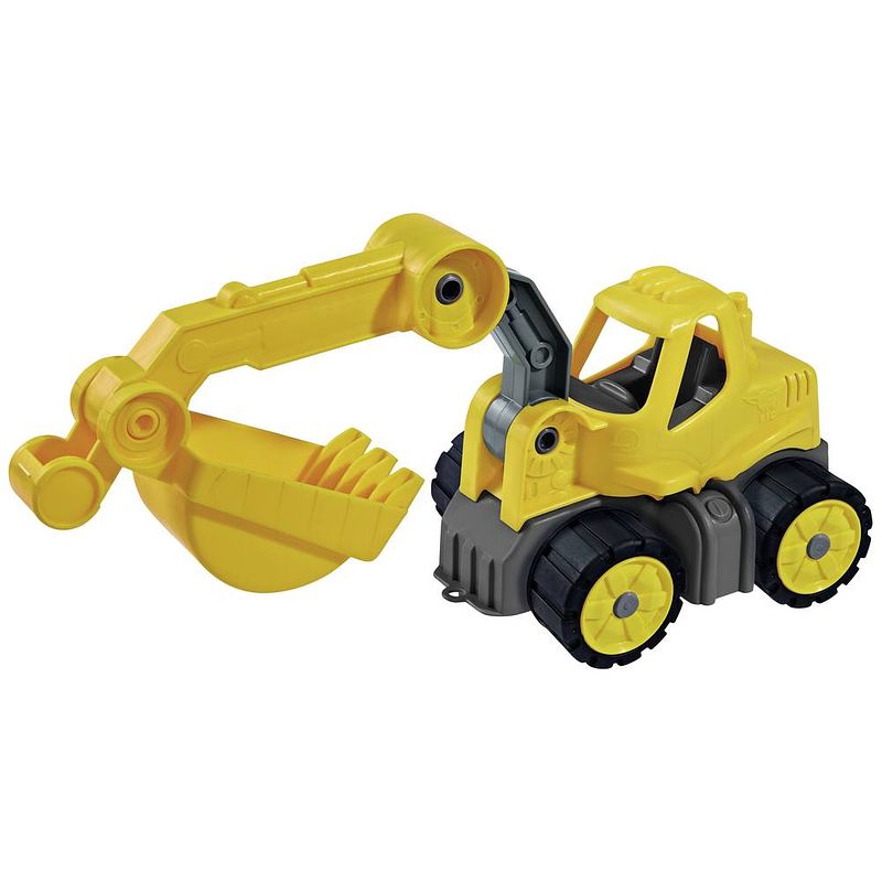 Foto van Big power worker mini digger