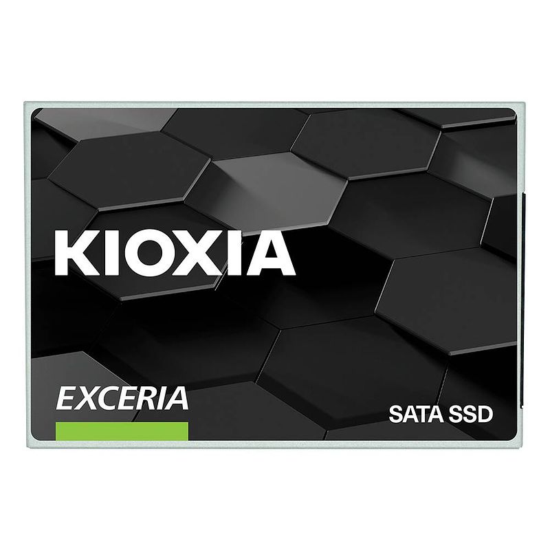 Foto van Kioxia exceria sata 960 gb ssd harde schijf (2.5 inch) sata 6 gb/s retail ltc10z960gg8