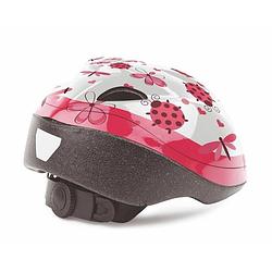 Foto van Cycle tech kinderhelm lieveheersbeestje roze/wit maat 46-53 cm