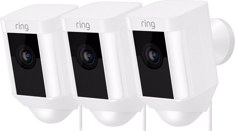 Foto van Ring spotlight cam wired wit 3-pack