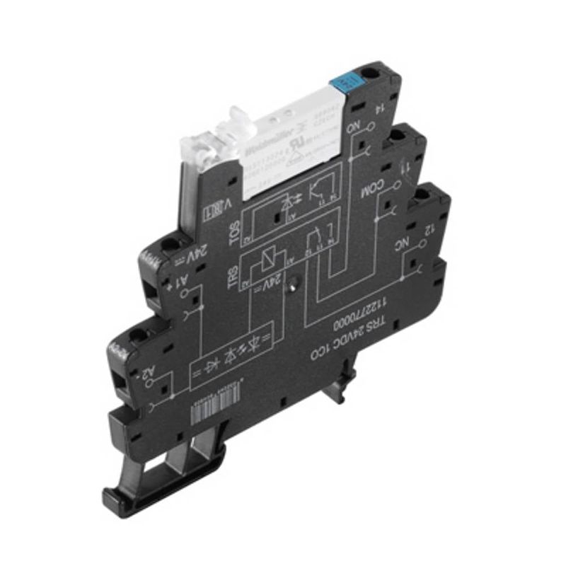 Foto van Weidmüller trs 120vuc 1co koppelrelais 120 v dc/ac 6 a 1x wisselcontact 10 stuk(s)