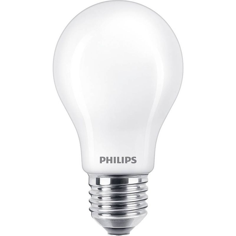 Foto van Philips lighting 26673500 led-lamp energielabel e (a - g) e27 8.5 w = 75 w warmwit (ø x l) 60 mm x 60 mm 3 stuk(s)