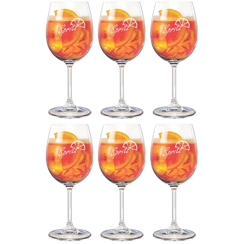 Foto van Spritz glazen 490 ml - 6 stuks