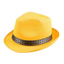 Foto van Boland hoed funky unisex one size geel