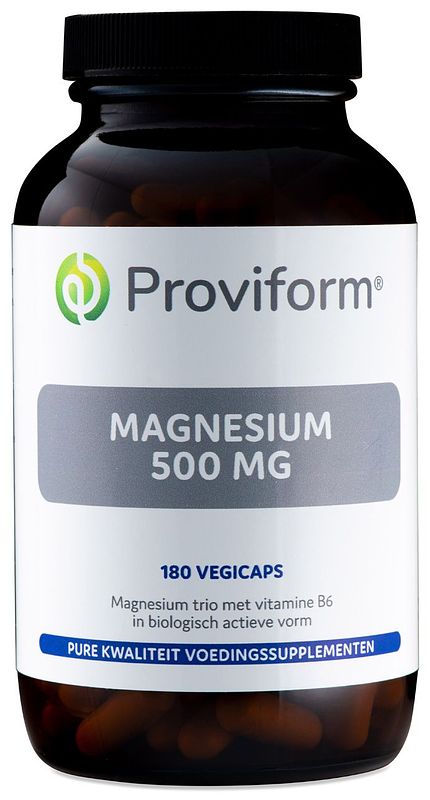 Foto van Proviform magnesium 500mg vegicaps 180st