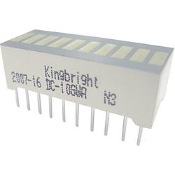 Foto van Kingbright dc-10ywa led-bargraph 10-voudig geel (b x h x d) 25.4 x 10.16 x 8 mm