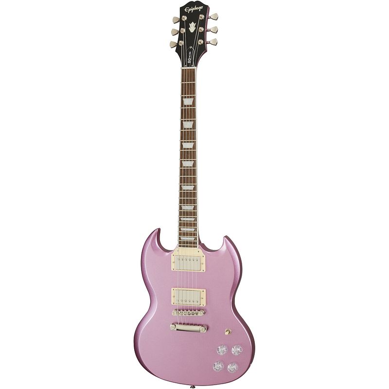 Foto van Epiphone sg muse purple passion metallic elektrische gitaar