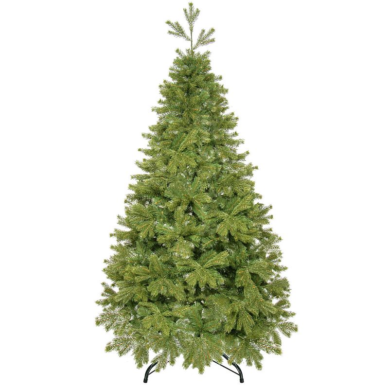 Foto van Kunstkerstboom premium natural pine 220 cm zonder verlichting