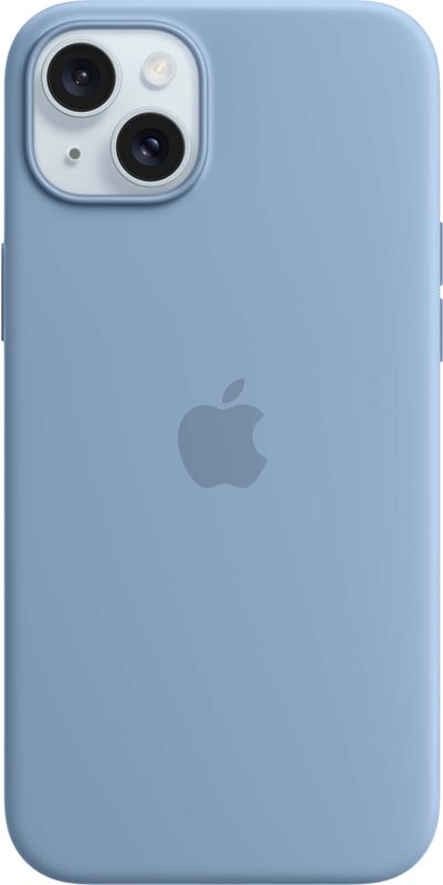 Foto van Apple iphone 15 plus back cover met magsafe winterblauw