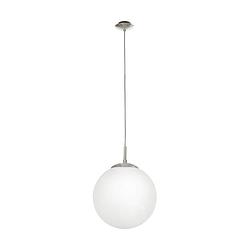 Foto van Eglo rondo hanglamp - e27 - ø 25 cm - grijs/wit