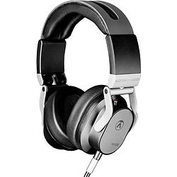 Foto van Austrian audio hi-x50 over ear koptelefoon kabel hifi stereo zwart/zilver