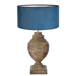 Foto van Light & living milazzo tafellamp blauw