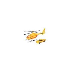 Foto van Speelgoed reddingshelikopter en auto speelset - speelgoed helikopters