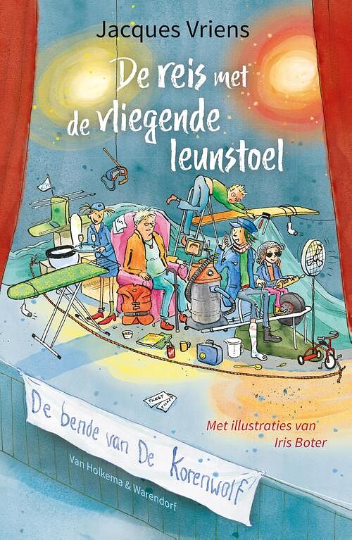 Foto van De reis met de vliegende leunstoel - jacques vriens - ebook (9789000368532)