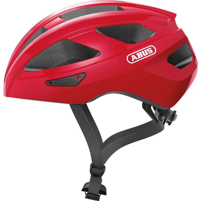 Foto van Abus helm macator blaze red m 52-58cm