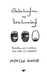 Foto van Onbehagen en beschaving - mohsin hamid - ebook (9789023494485)