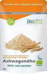 Foto van Biotona ashwagandha 100% root powder