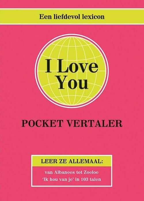 Foto van I love you, zakvertaler - paperback (9789045325835)