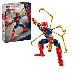 Foto van Lego marvel iron spider-man bouwfiguur 76298