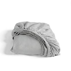 Foto van Cinderella - hoeslaken (tot 25 cm) - jersey - 90x200 cm - light grey