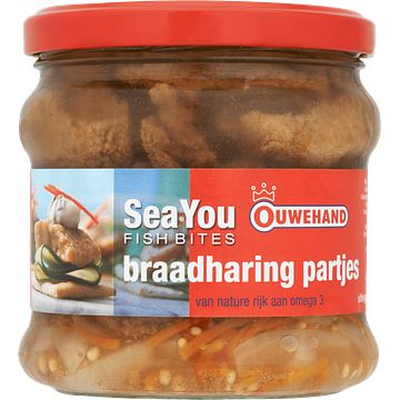 Foto van Ouwehand sea you fish bites braadharing partjes 355g bij jumbo