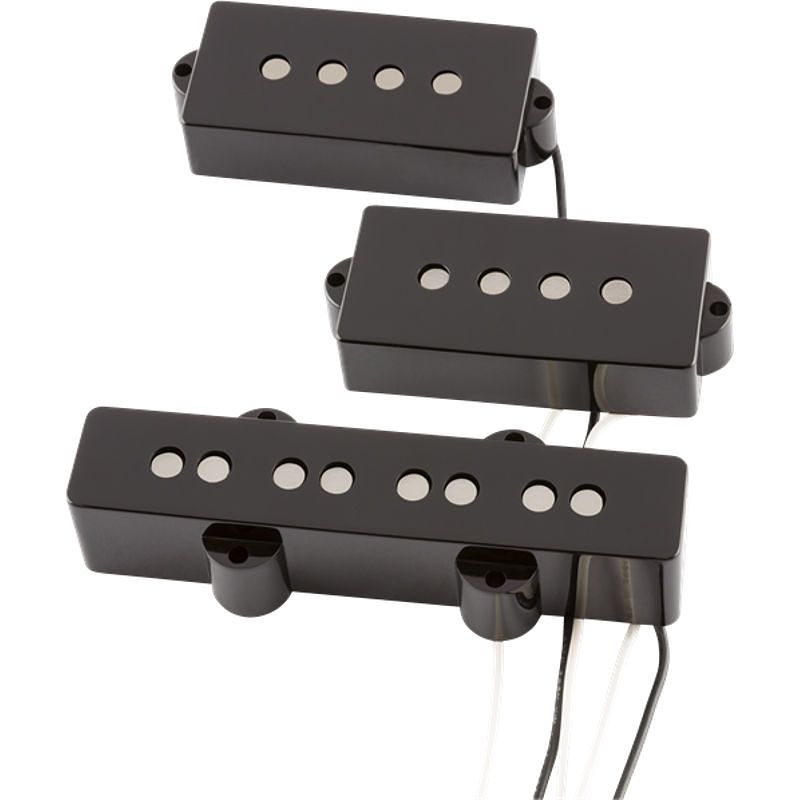 Foto van Fender yosemite p/j pickup set