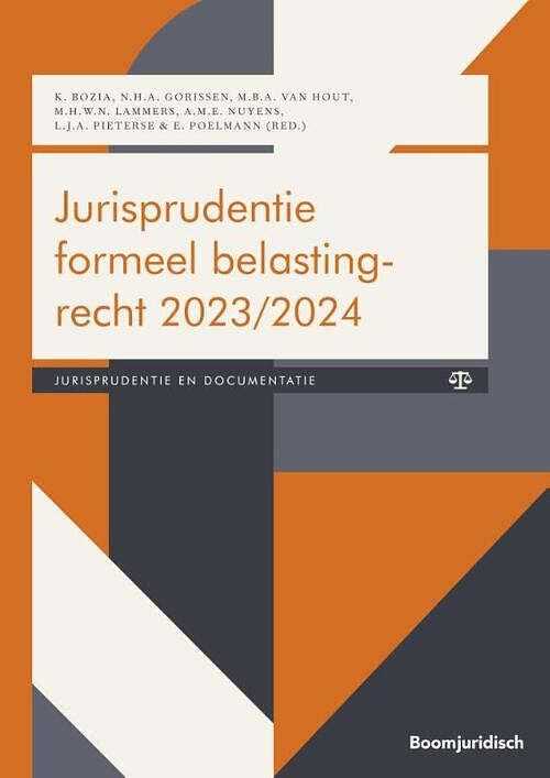 Foto van Jurisprudentie formeel belastingrecht 2023/2024 - a.m.e. nuyens - paperback (9789462128286)