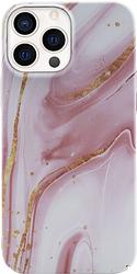 Foto van Bluebuilt pink marble hard case apple iphone 13 pro max back cover