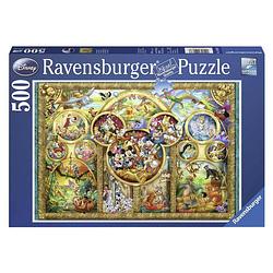 Foto van Ravensburger puzzel disney puzzel familieportret - 500 stukjes
