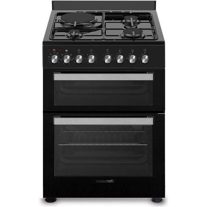 Foto van La germania sm61dfn 2 ovens zwart fornuis