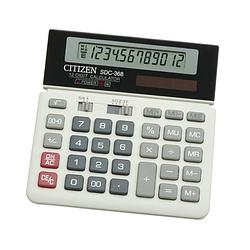 Foto van Calculator citizen desktop business line wit/zwart