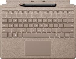 Foto van Microsoft surface pro type cover met slim pen duinzand qwerty