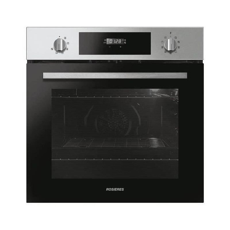 Foto van Gebouwd -in oven pyrolyse - gepulseerde warmte rosieres rfc3o5879inp - zwart - koude deur - klasse a