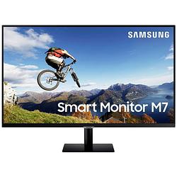 Foto van Samsung s32am702ur smartmonitor led-monitor 81.3 cm (32 inch) energielabel g (a - g) 3840 x 2160 pixel uhd, 4k 8 ms hdmi, usb-c®, usb 2.0, wifi 5 (ieee 802.11