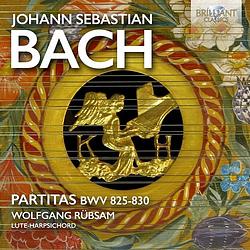 Foto van J.s. bach: partitas bwv 825-830 - cd (5028421964645)