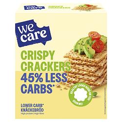 Foto van Wecare lower carb crispy crackers