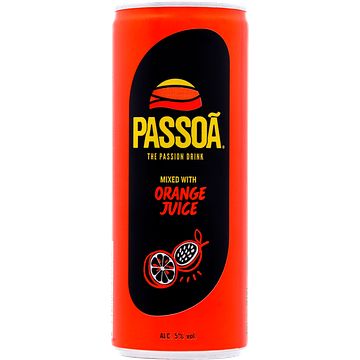 Foto van Passoa mixed with orange juice 250ml bij jumbo