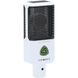 Foto van Lewitt lct 240 pro white condensator microfoon