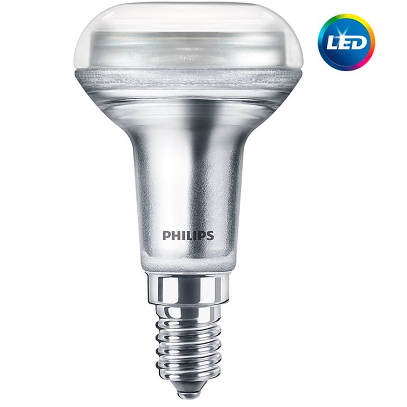 Foto van Philips led reflectorlamp r50 e14 2.8-40w 2700k 36d 210lm