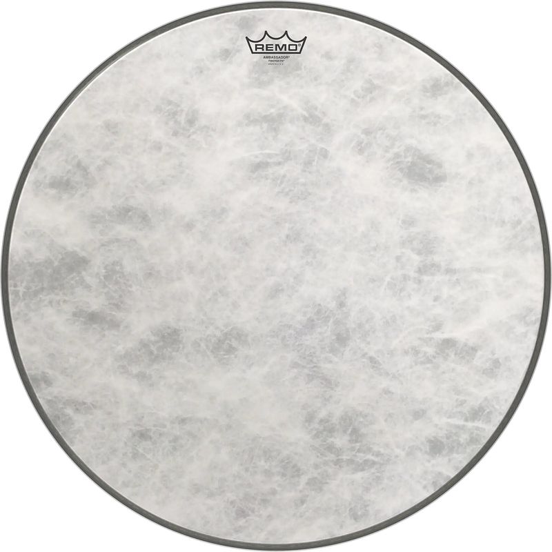 Foto van Remo fa-1522-00 fiberskyn 3 bassdrumvel 22 inch